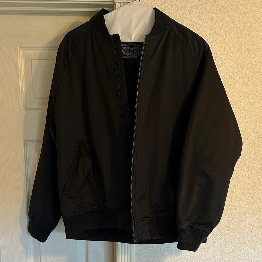 Levi's Black Bomber Jacket